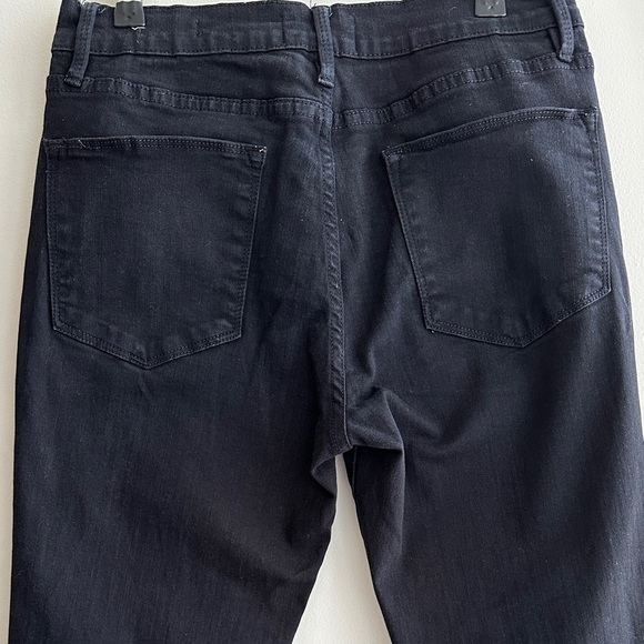 Frame Denim Le High Straight Black Jeans, Classic Black Jeans, Size 28 - Picture 14 of 16
